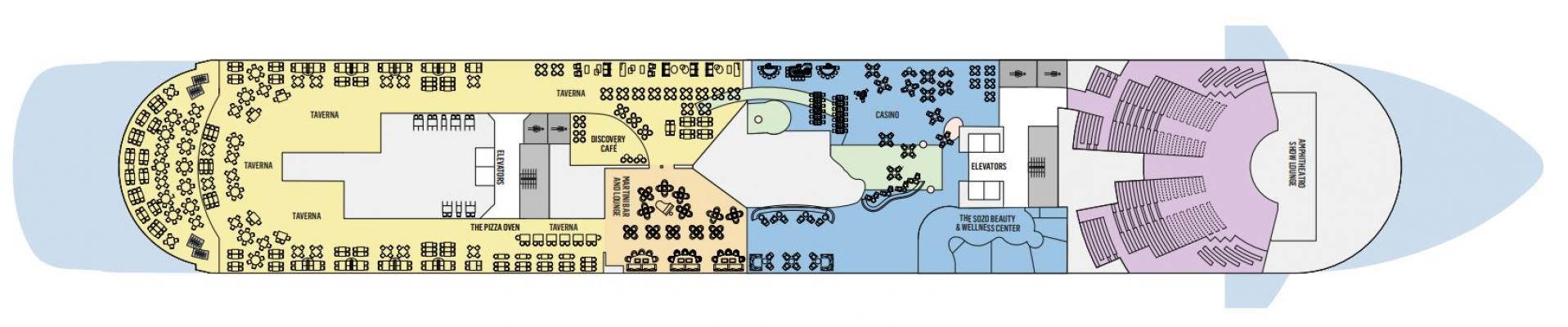 Cubierta 9 Celestyal Discovery